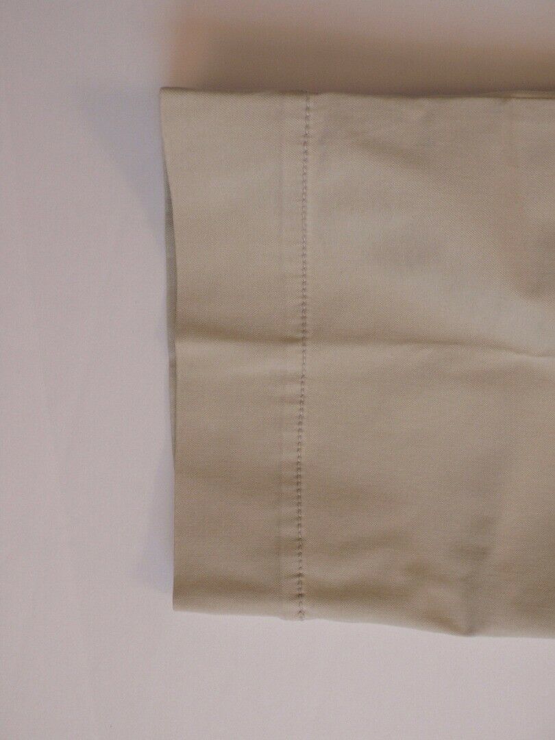 J CREW Women's Tan Cotton Stretch Chino Favorite Fit Flat Front Capri Pant Sz 6 - Image 5