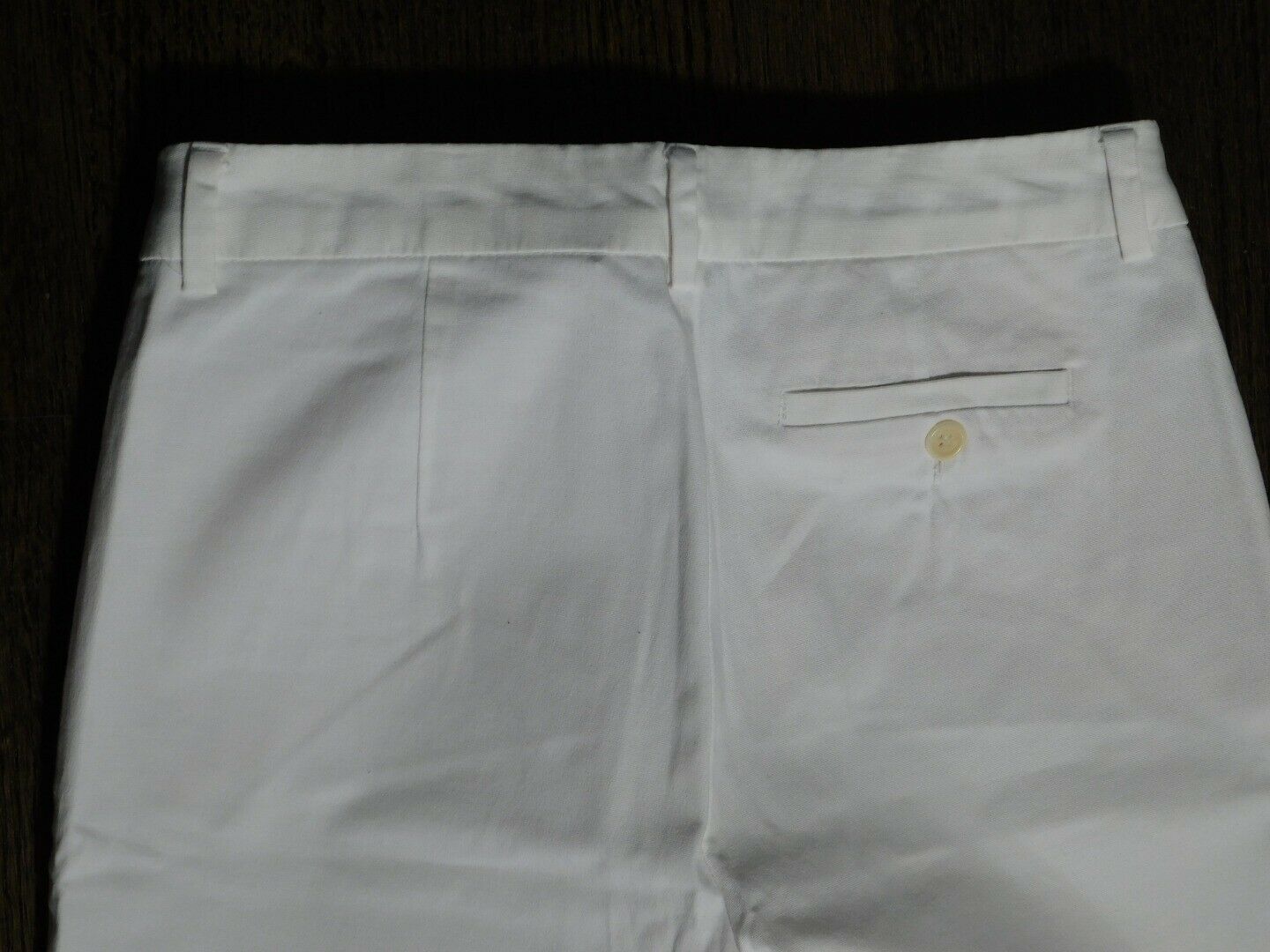 SPORTMAX Women's Ivory Flat Front Cropped Pant Sz 4 - Image 5