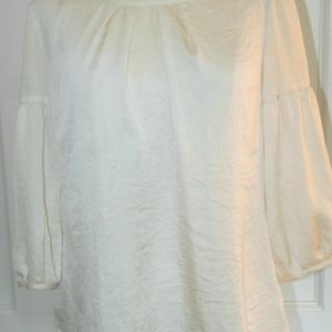 TALBOTS - Women's Ivory Poet Blouse Sz 6